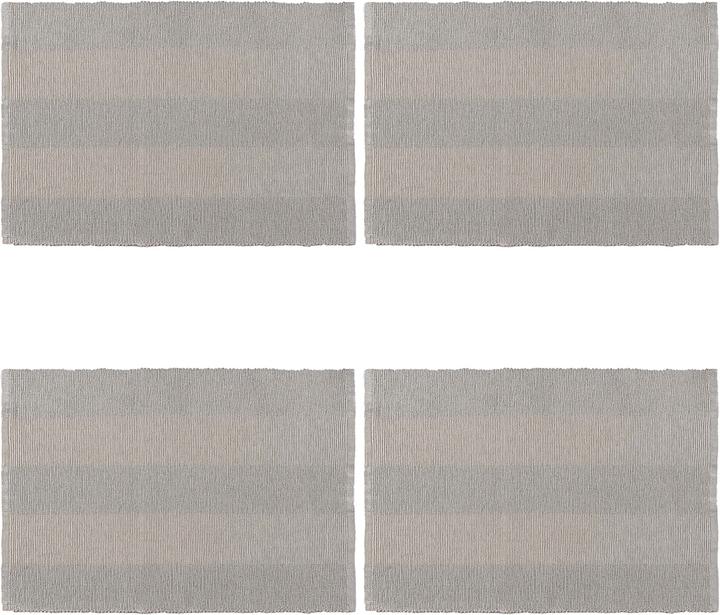 Image du produit Casativo Set de table 2 pièces, en coton et métal (2 x, 33 x 48 cm)