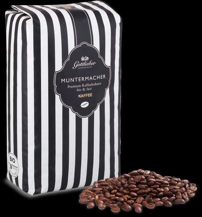 Image du produit Gottlieber "Muntermacher" - grains de café de première qualité avec torréfaction de café (1000 g)