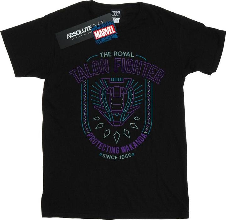 Actual product image Mens Black Panther The Royal Talon Fighter T-Shirt (5XL)