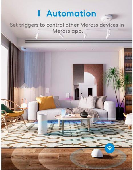Actual product image Meross Smart Water Leak Sensor