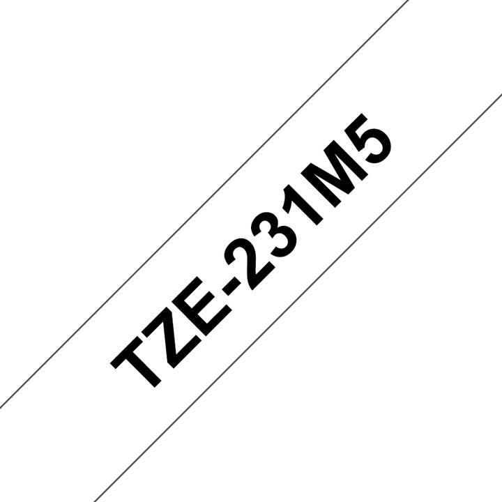 Produktbild Brother TZe-231 (1.20 cm, Weiss, Schwarz)
