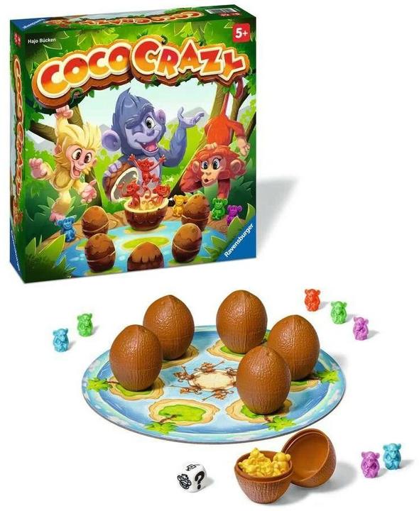 Produktbild Ravensburger Coco Crazy (Deutsch, Französisch, Italienisch, Isländisch)