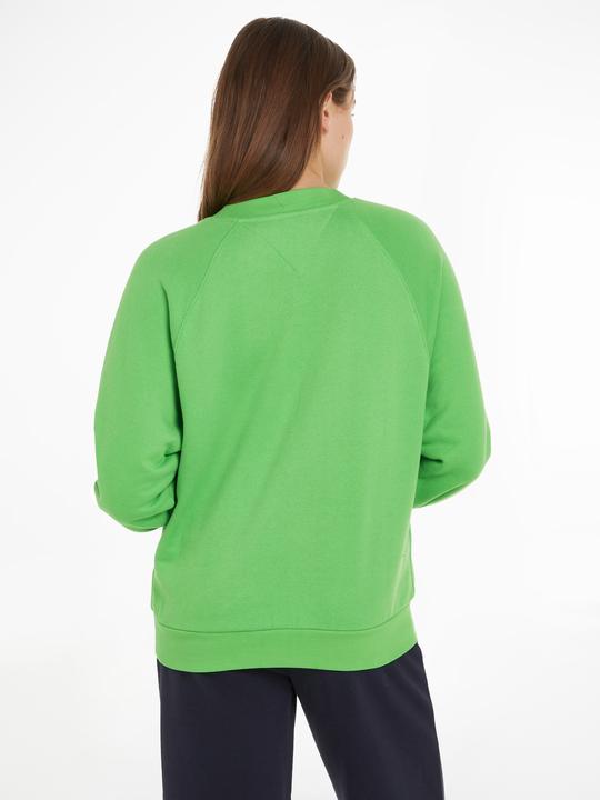 Produktbild Tommy Hilfiger Damen Sweatshirt 1985 ohne Kapuze, Grün (Spring Lime), M (M)
