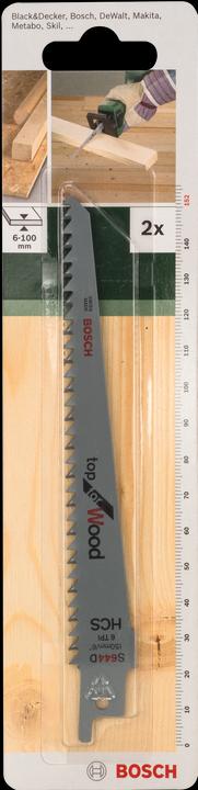 Produktbild Bosch Zubehör Säbelsägeblatt HCS, S 644 D Top for Wood