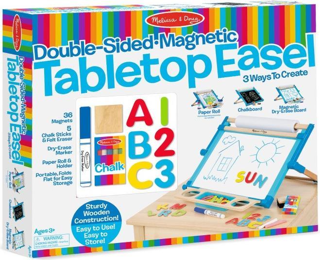 Produktbild Melissa & Doug Tabletop Easel Kinder-Whiteboard und Tafel