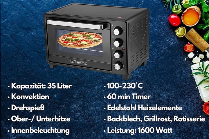 Produktbild Steinborg Minibackofen