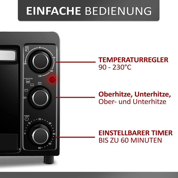 Actual product image Steinborg Mini Oven, 15L