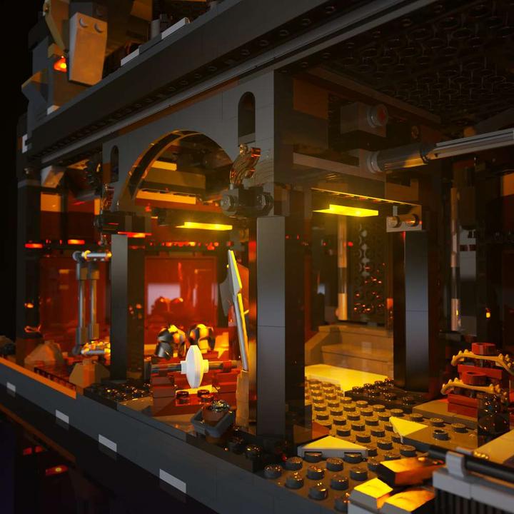 Immagine prodotto Light my bricks LMB 2.0 Kit di illuminazione a LED per LEGO 10333 Il Signore degli Anelli: Barad-dûr