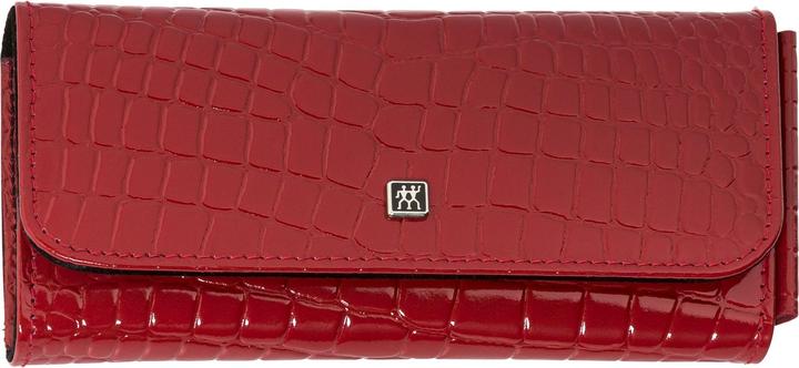 Immagine prodotto Zwilling Astuccio per pulsanti in croco CLASSIC INOX, rosso, 5 pezzi.