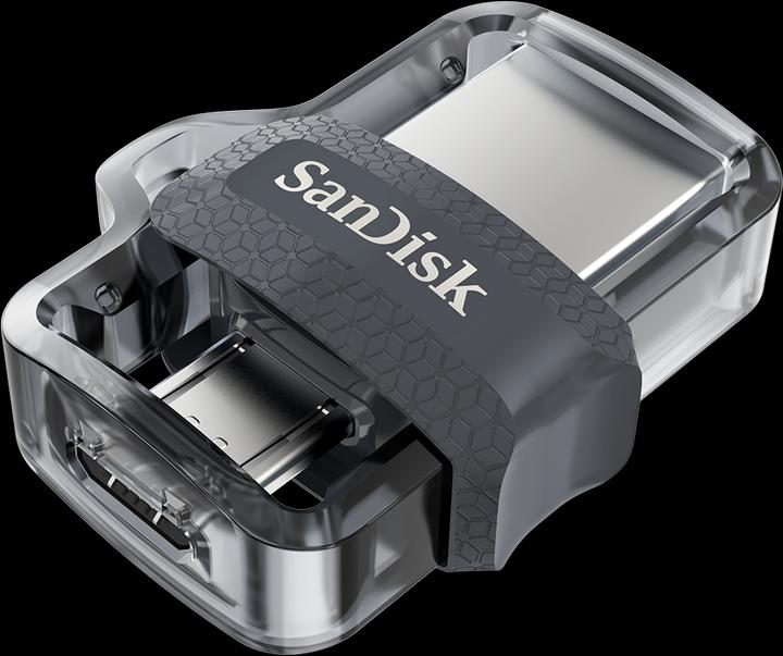 Actual product image SanDisk Ultra Dual Drive M3.0 (32 GB, USB-A, Micro USB, USB 3.0)