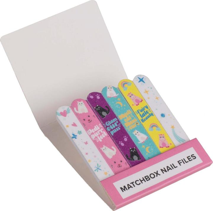 Actual product image Out of the blue Matchbox Nail File Set of 4