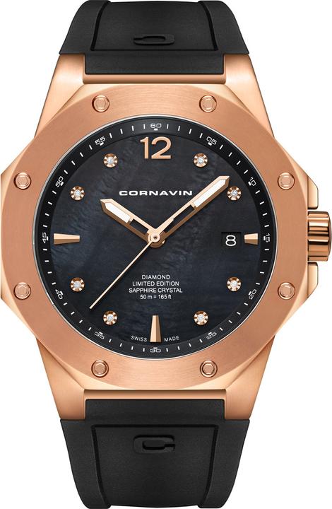 Actual product image Cornavin Downtown 3-H (Analogue wristwatch, 41 mm)