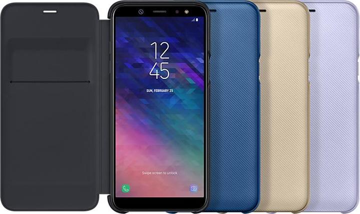 Actual product image Samsung Wallet Cover (Samsung Galaxy A6)