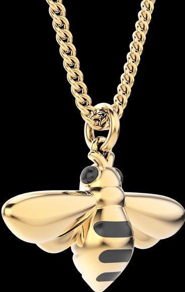 Immagine prodotto MTM Collana di api (Ottone, Oro 18 carati, 43 cm)