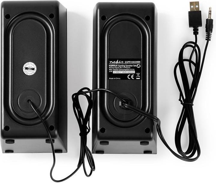 Image du produit Nedis Enceinte de jeu GSPR10020BK