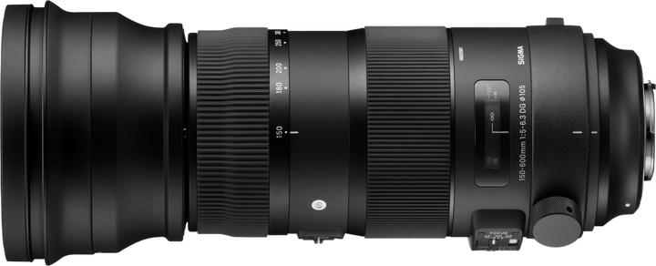 Produktbild Sigma 150-600mm f/5-6.3 DG OS HSM (S), Nikon F (Nikon F, Vollformat)