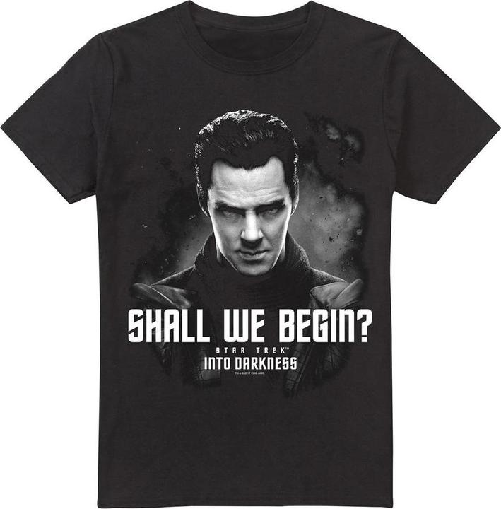 Star Trek: Into Darkness Shall We Begin TShirt (XXL)