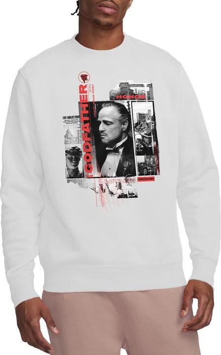 Actual product image The Godfather Unisex Adult Don Vito Corleone Collage Sweatshirt (M)
