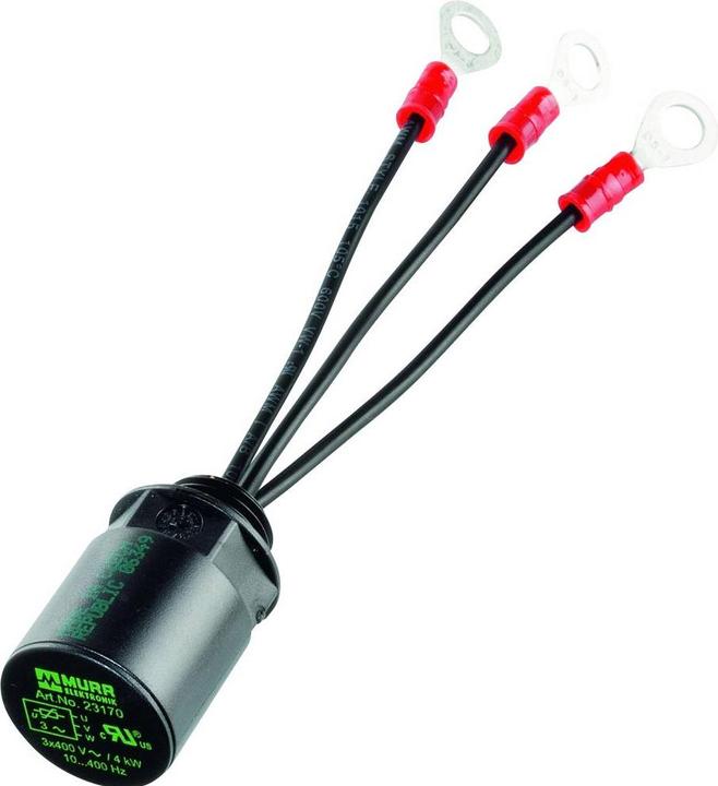 Immagine prodotto Murr Elektronik Modulo di soppressione dei disturbi del motore Varistore, 3x400VAC/4kW RC3R-VG-3x400/4k