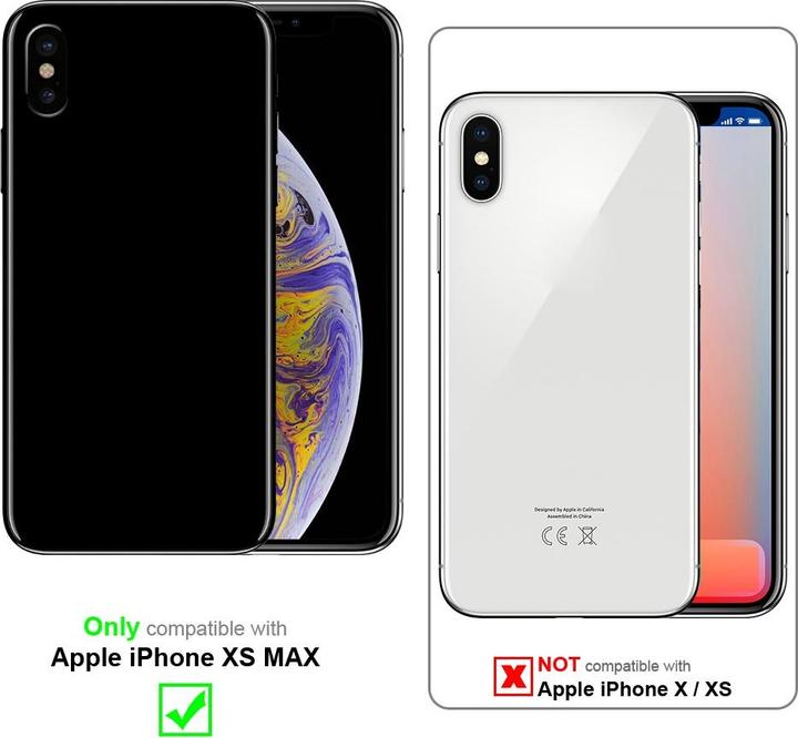 Produktbild Cadorabo Book mit Standfunktion Cover (Apple iPhone XS Max)