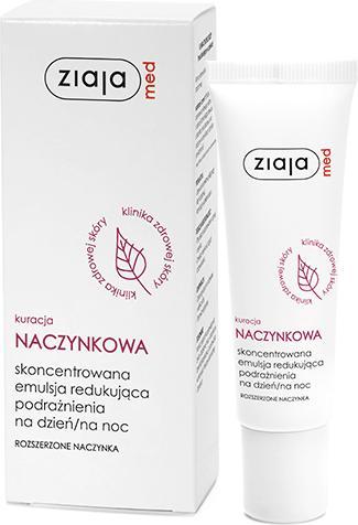 Ziaja Med Capillary Treatment Concentrated Emulsion - Koncentrovaná emulze pro pleÅ¥ s rozÅ¡ÃÅ™e (30 ml, Tagescreme)