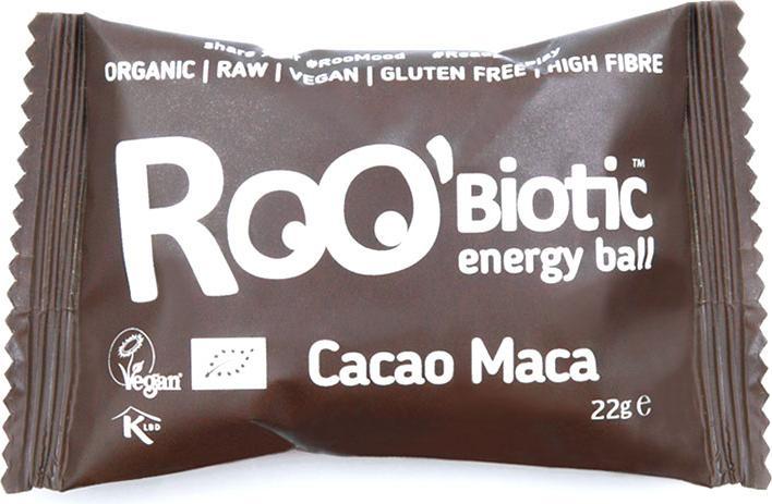 Actual product image Roobar Roo'Biotic Cacao Maca (Maca, Cacao, 1 pcs., 22 g)