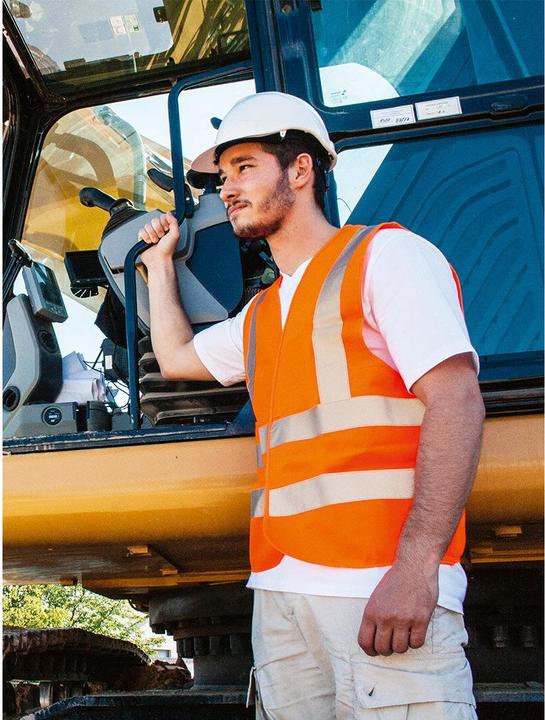 Actual product image Korntex Functional waistcoat with 4 reflective stripes (7XL)