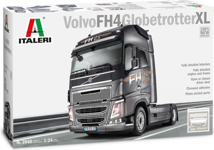 Actual product image Italeri 1:24 Volvo FH4 Globetrotter XL