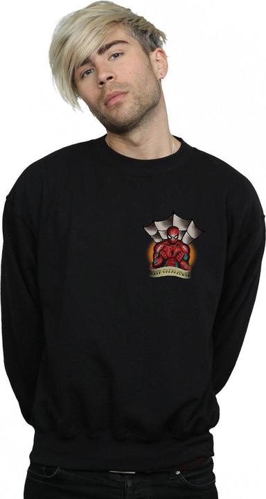 Image du produit - Sweat SPIDER-MAN TATTOO BREAST PRINT - Homme (4XL)
