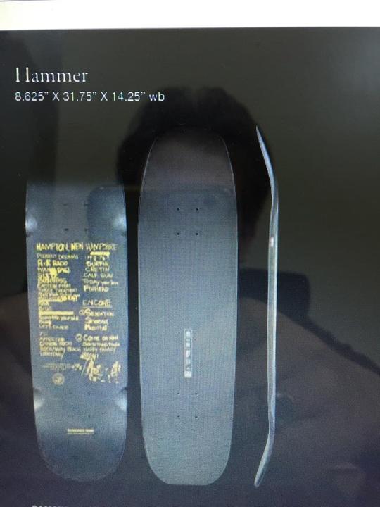 Produktbild Globe Skateboard Hammer 8.625" - Ramones/Hey Ho- Deck Only 2023 (8.63")