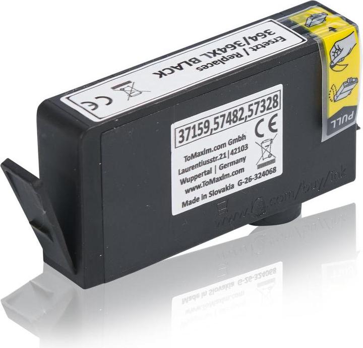 Produktbild Inkadoo Druckerpatronen kompatibel zu HP CN684EE / 364XL Tintenpatrone, schwarz Schwarz (BK)