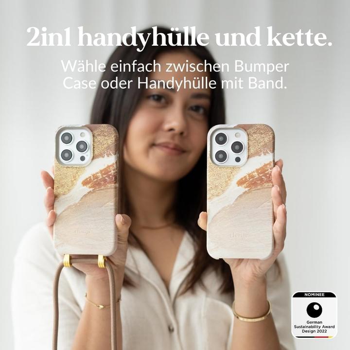 Produktbild Woodcessories Change Case Handykette für iPhone 15 Pro