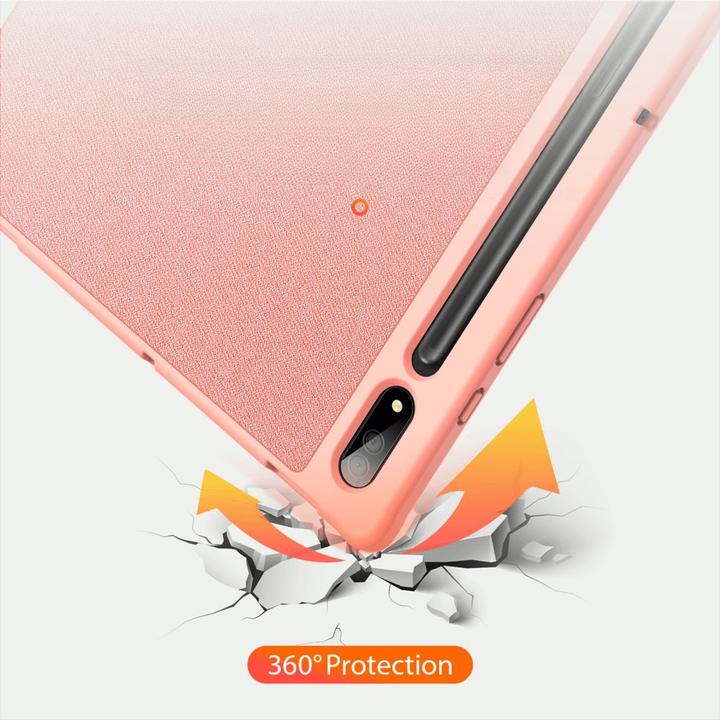 Produktbild Dux Ducis Domo Series Leder Bookcover Hülle (Galaxy Tab S10 Ultra, Galaxy Tab S9 Ultra, Galaxy Tab S8 Ultra)
