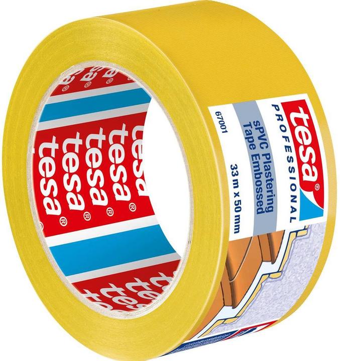 Produktbild tesa sPVC Putzband quergerillt (50 mm)