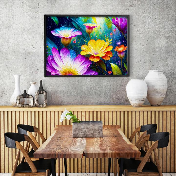 Immagine prodotto Enjoy Puzzle Puzzle 1000 pezzi - Flowers in the Rain (1000 pezzi)