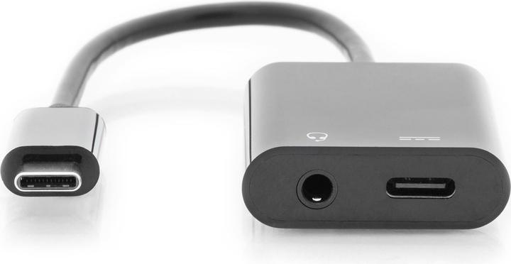 Produktbild Digitus USB Typ C — 3.5mm Klinke| USB Typ C (USB-C, 1 Ports)