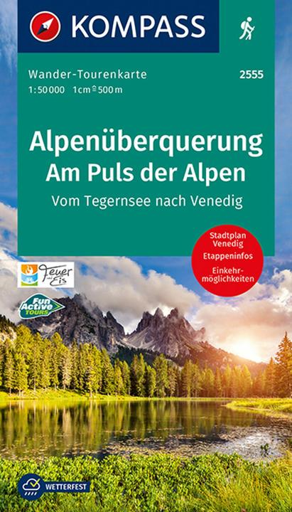Image du produit Kompass Traversée des Alpes à pied