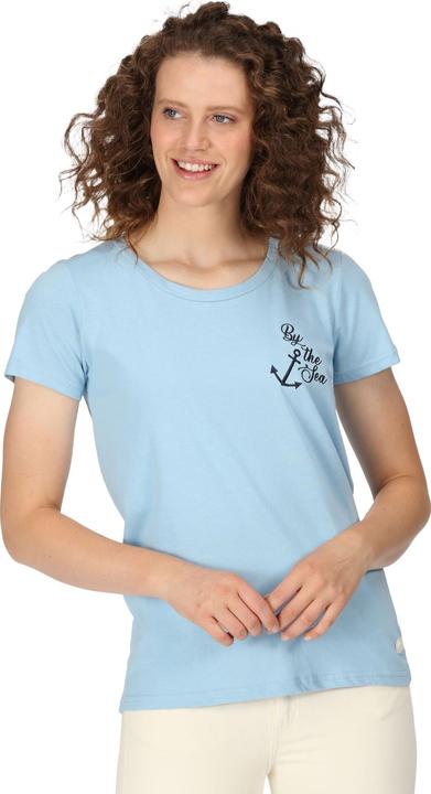 Actual product image Regatta Womens/Ladies Filandra VII By The Sea Anchor T-Shirt (36 D)