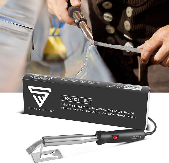 Image du produit Stahlwerk Fer à souder haute performance LK-300 ST Fer à souder électrique 300 W Puissance