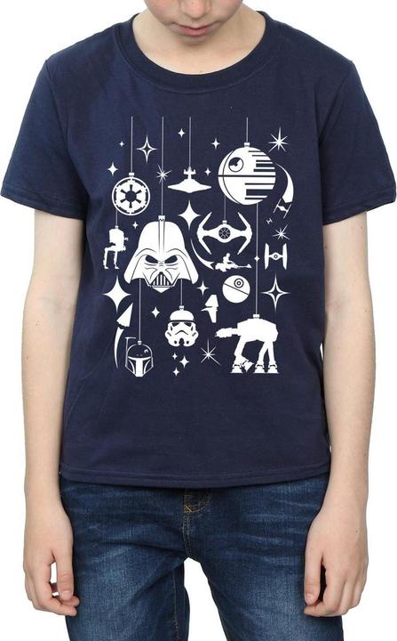 Image du produit Star Wars - T-shirt CHRISTMAS DECORATIONS - Garçon (140, 146)