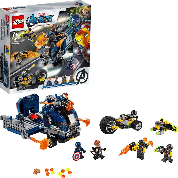 Produktbild LEGO Avengers Truck-Festnahme (76143, LEGO Marvel)