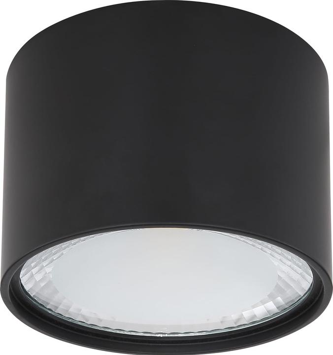 Actual product image Globo Ceiling lamp Serena black matt 1xLED (1250 lm)