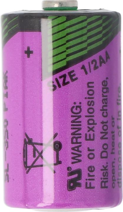 Image du produit Tadiran Batterie inorganique SL-350/S Standard sans LF (1 pcs, 1/2 AA, 1000 mAh)