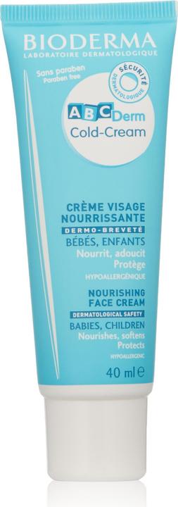 Label énergétique Bioderma ABCDerm crème froide (40 ml, Crème de jour)