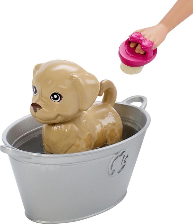 Produktbild Barbie Play 'N' Wash Puppe (blond)