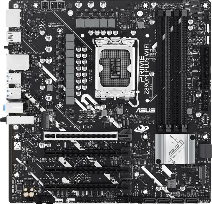 Immagine prodotto ASUS PRIME Z890M-PLUS WIFI (LGA 1851, Intel Z890, mATX)