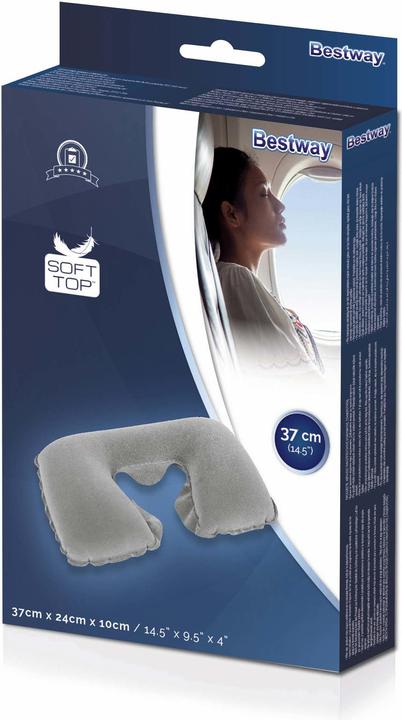 Image du produit Bestway 67006 oreiller de voyage gonflable Vert, blanc (Rembourrage supplémentaire)