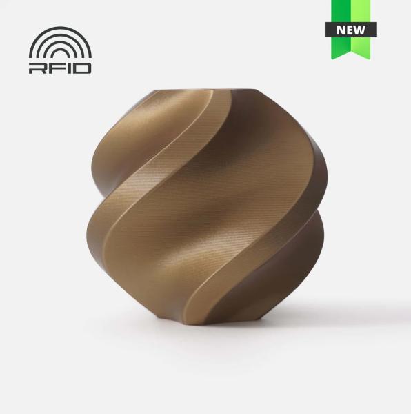 Actual product image Bambu Lab PLA Basic Refill - Bronze - 1.75mm (PLA, 1.75 mm, Bronze)