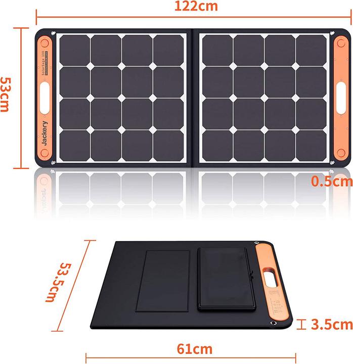Jackery DUPLIKAT Faltbares Solarmodul (100 W, 4.69 kg)