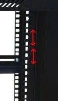 Actual product image Extralink EX.14343 Rack 15U Wall Mounted Shelf (15 RU, 19 inch rack)